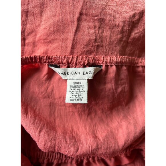 American Eagle Pink A Line Midi Dress - Picture 6 of 6